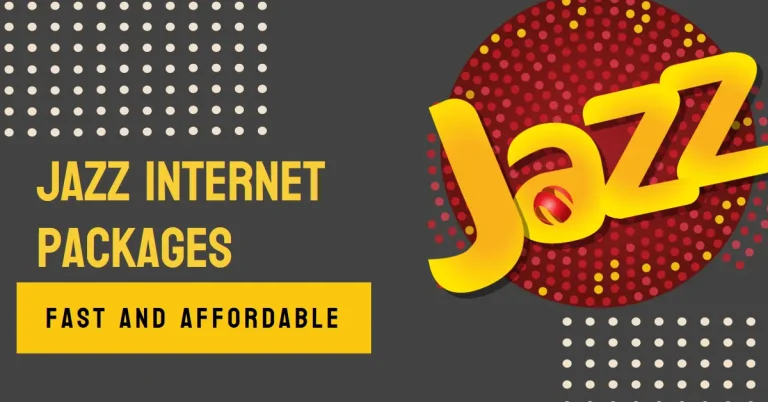 Jazz Internet Packages – Daily, Weekly and Monthly