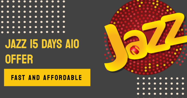 Jazz 15 Days All In One Offer