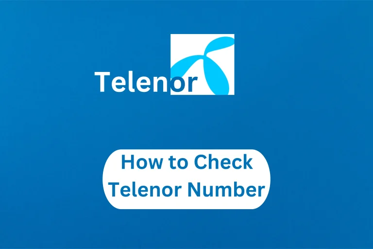 How to Check Telenor Number