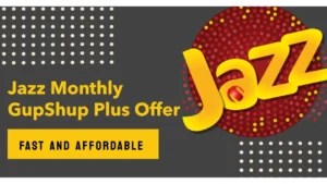 Jazz Monthly Gupshup Plus Offer 2026