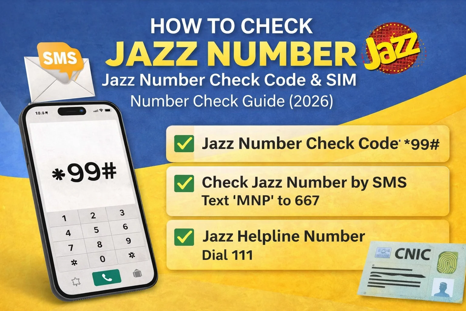 How to Check Jazz Number