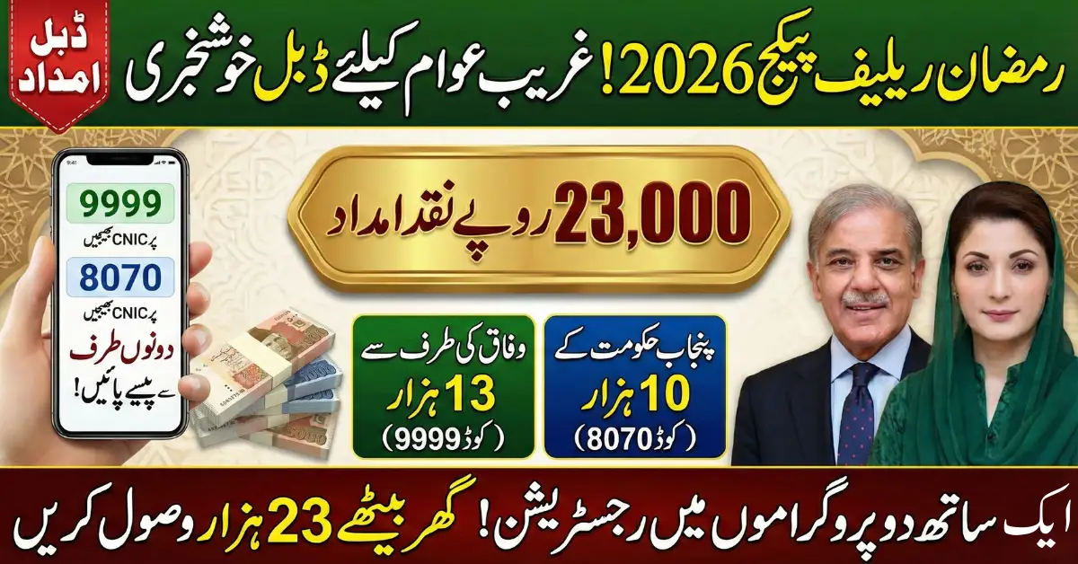 Prime Minister Ramzan Relief Package 2026