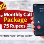 Jazz Monthly Call Package 75 Rupees
