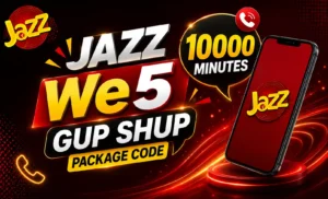 Jazz We5 Gup Shup Package Code 10000 Minutes