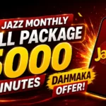 What Is the Code for Jazz Monthly Call Package 5000 Minutes